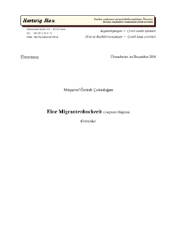 Eine Migrantenhochzeit